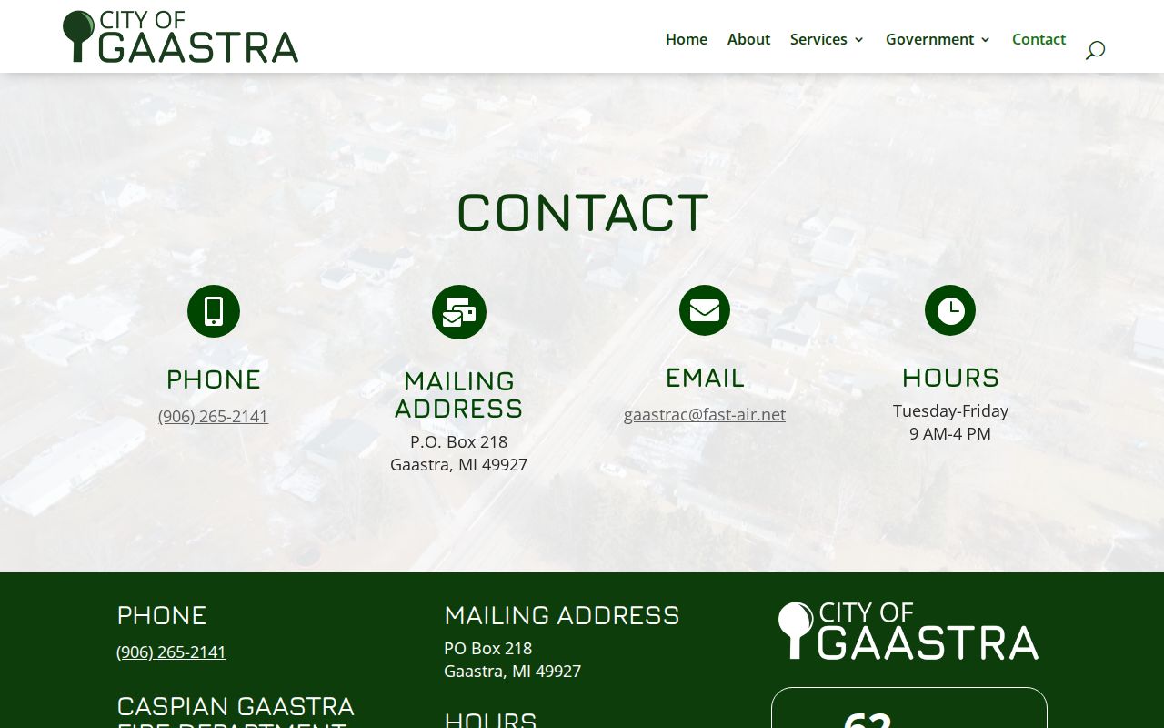 Gaastra court docket search city contact information