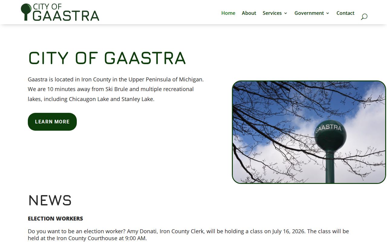 Gaastra court docket search official city manager clerk page