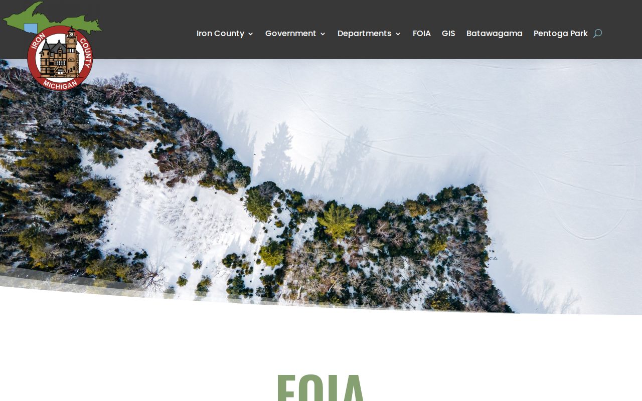 Iron County court record and county FOIA route distinction