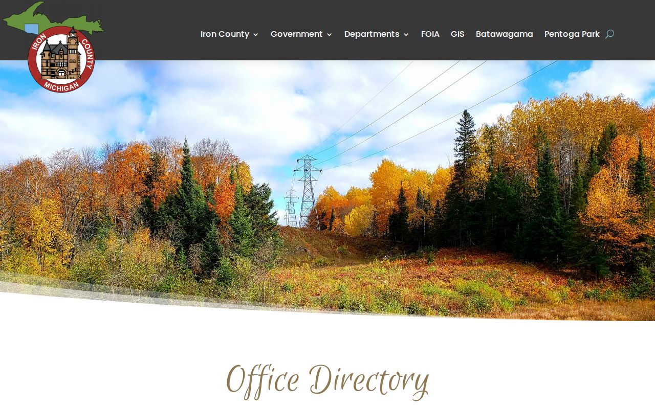 Iron County court docket courthouse and department directory